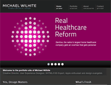 Tablet Screenshot of michaelwilhite.com